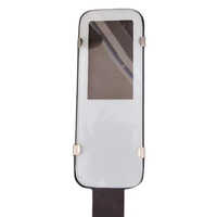 Led Street Light Enclosure Housing - Ms Material, Black Color | Led Lighting, Industrial Usage, Durable Street Light Design