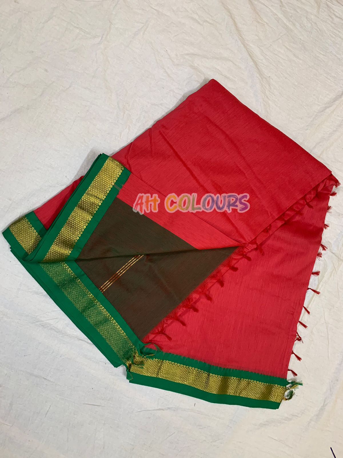 cotton plain madisar saree