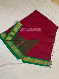 cotton plain madisar saree