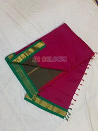 cotton plain madisar saree