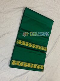 semi silk plain madisar saree