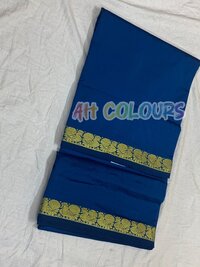 semi silk plain madisar saree