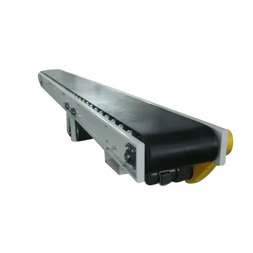 Industrial Rubber Belt Conveyor - Material: Mild Steel