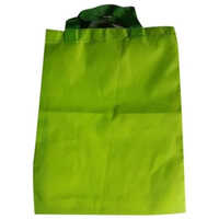 Nylon Carry Bag - Nylon Fabric, Standard Size , Green Color, Flexiloop Handle, Ideal For Grocery, Gym, Travel, And Everyday Use