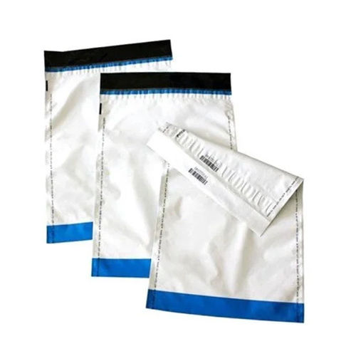 Plastic Courier Bag - Color: White