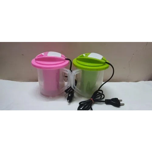 Plastic Steam Vaporizer Machine - Color: Pink & Green