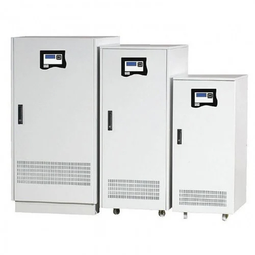 Three Phase Online UPS System - 415 Volt Output | 3-Hour Backup Time, Off-White Color, Overvoltage Protection