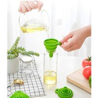 Mitsico Silicone Foldable Funnel for Water Bottle Liquid Transfer Collapsible Funnel Kitchen Tool