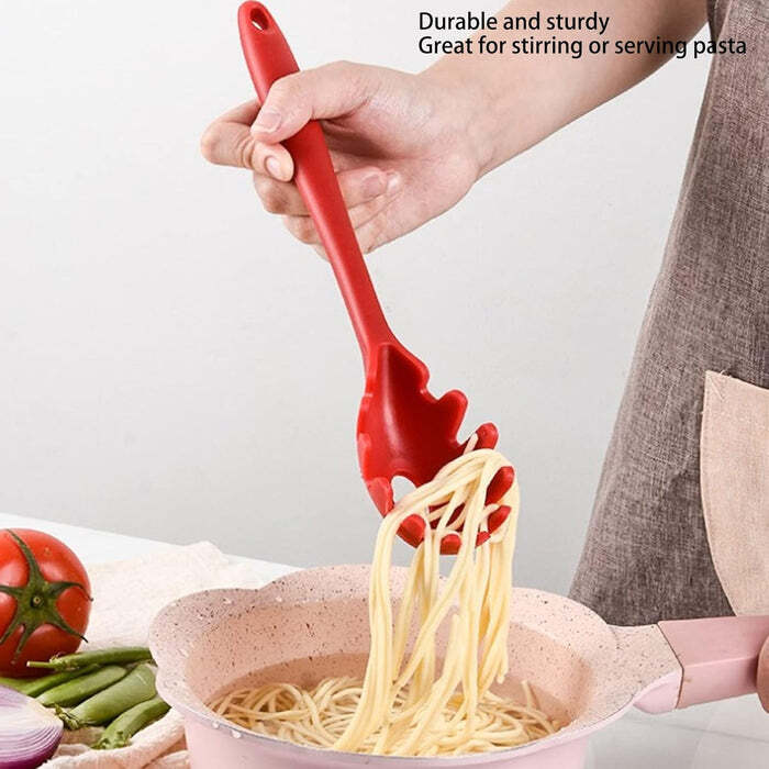 Pasta Fork Spaghetti Spoon Server Tongs Noodles Forks