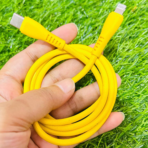 USB C To iPhone PD Charging Cable - High-Quality PVC, 5-Core Design , Fast Charging Compatible with iPhone and Android