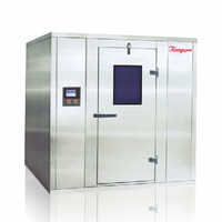Walk In Chamber - Stainless Steel, 220-440 Volt (v) | Sleek Silver Design For Pharmaceuticals, Food Technology, Biomedical Storage, Life Sciences