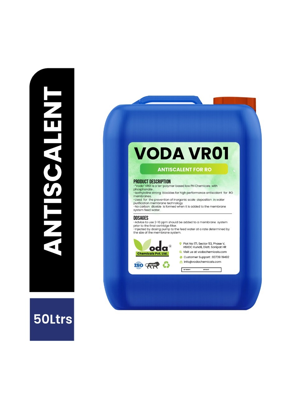 VR 01 Anti Scalent Ro Plant Chemicals