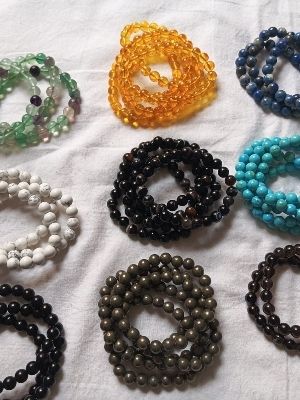 Gemstone Bracelet - Size: 8mm