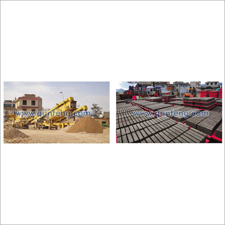 मोबाइल बिल्डिंग वेस्ट प्रोडक्शन लाइन