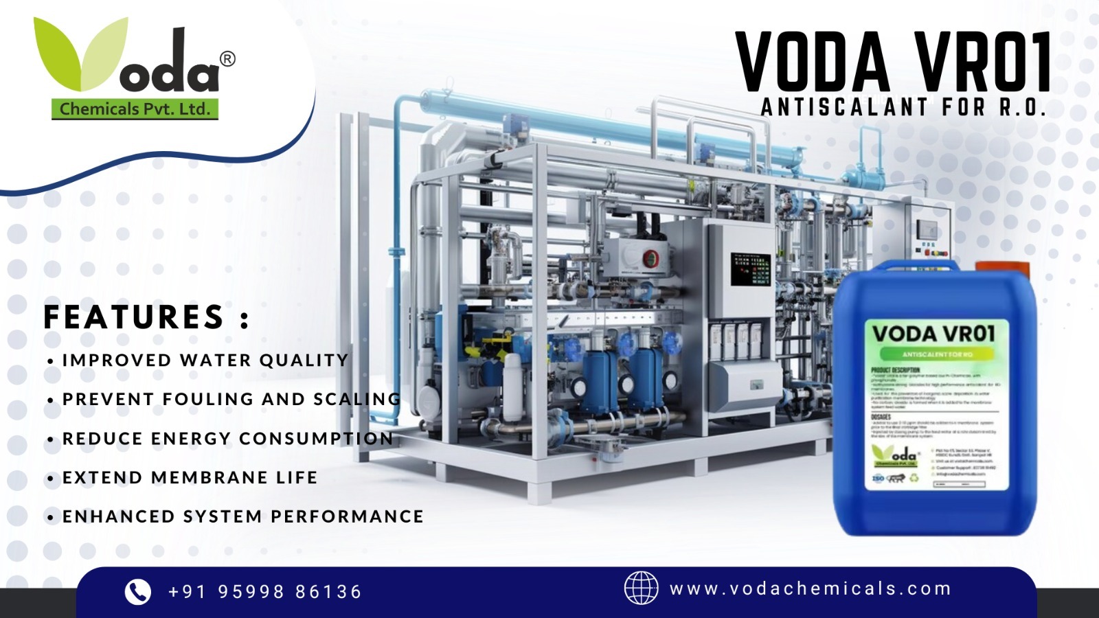 VR 01 Anti Scalent Ro Plant Chemicals