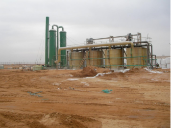 Calcium chloride production plant construction