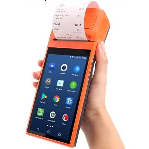 Hand Held Billing Machine - Color: Orange