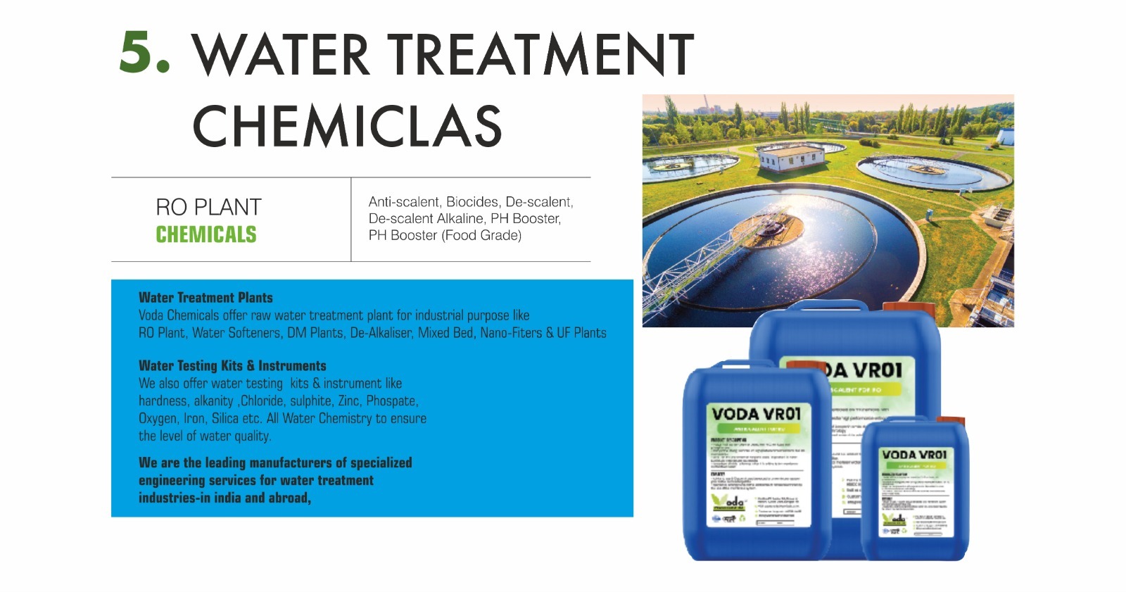 VR 04 Descaling Alkaline Ro Plant Chemicals