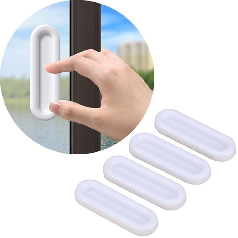 Mitsico Door Window Handles Self Adhesive Handles For Sliding Window Cabinets Drawers