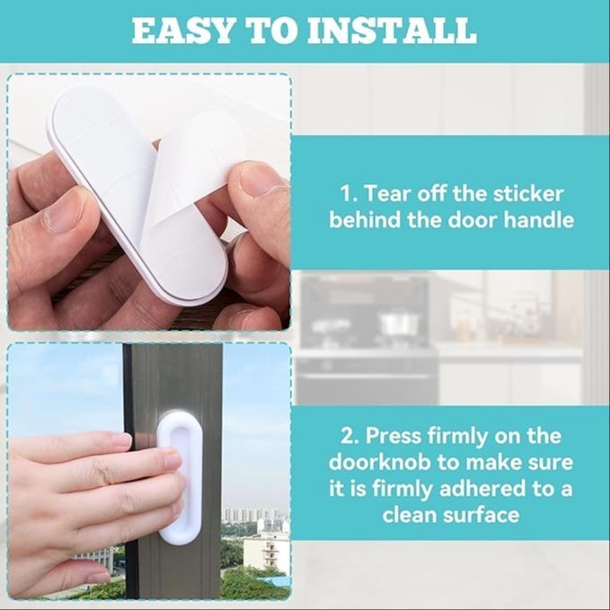 Mitsico Door Window Handles Self Adhesive Handles For Sliding Window Cabinets Drawers