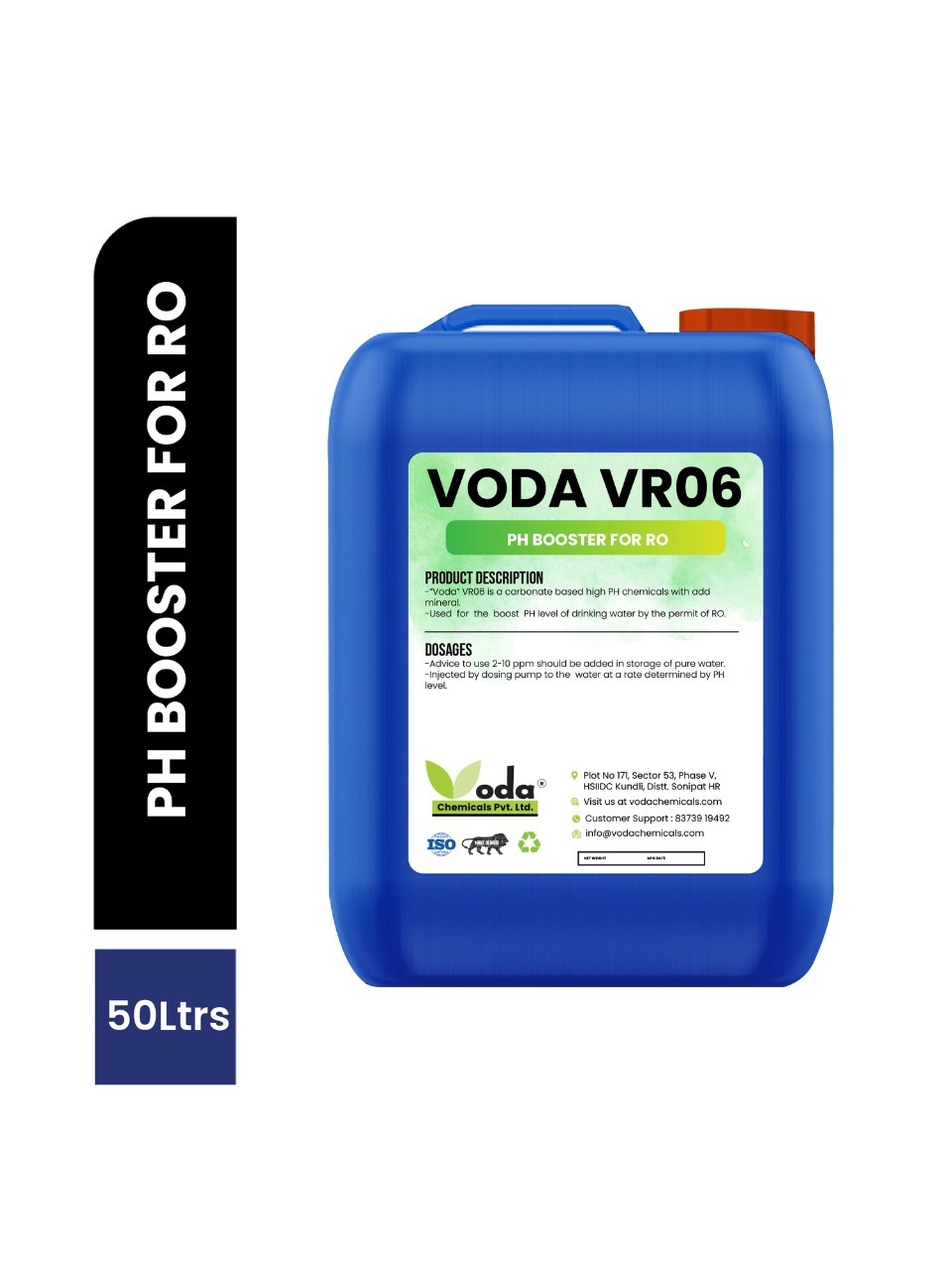 VR06 PH Booster Food Grade Ro Plant Chemicals