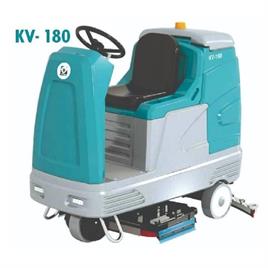 Ride On Scrubber Drier Double Brush, 165 Itrs Fresh Water Tank, 180 Ltrs Dirty Water Tank Model Kruger Kv 180 - Type: Floor Sweeper