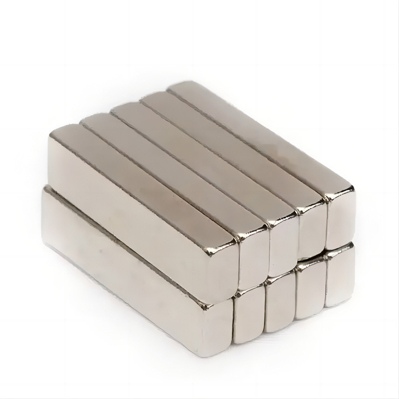 Ndfeb Magnet - 30x10x8/10mm, Silver/nickel/black Epoxy Coating | High Coercivity, Powerful Magnetic Properties, Versatile Shapes For Industrial Applications