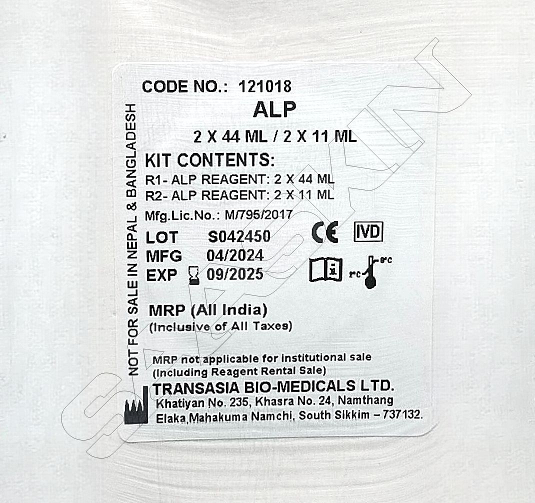 Erba Mannheim System Pack Alkaline Phosphatase Kit