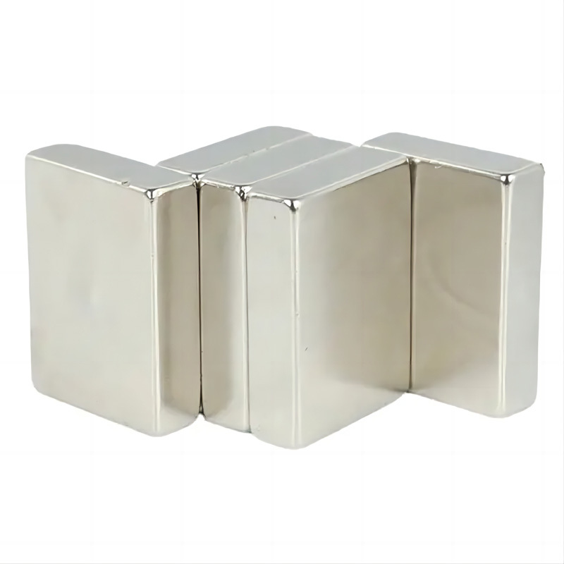 Ndfeb Magnet - 30x10x8/10mm, Silver/nickel/black Epoxy Coating | High Coercivity, Powerful Magnetic Properties, Versatile Shapes For Industrial Applications