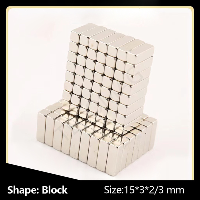 Ndfeb Magnet - 30x10x8/10mm, Silver/nickel/black Epoxy Coating | High Coercivity, Powerful Magnetic Properties, Versatile Shapes For Industrial Applications