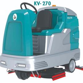 Ride On Scrubber Drier Double Brush, 250 Itrs Fresh Water Tank, 270 Itrs Dirty Water Tank Model Kruger Kv 270 - Type: Floor Sweeper