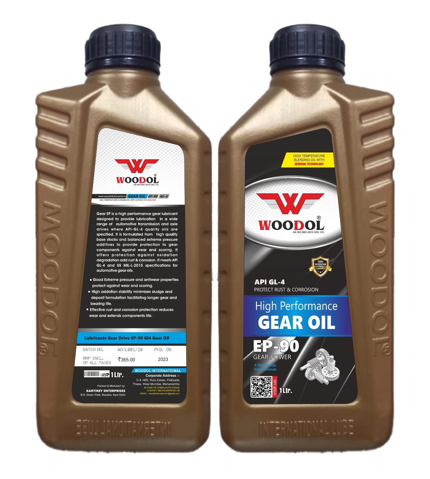 Woodol Gear Oil - Application: Automotive