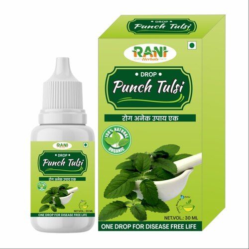 Herbal Panch Tulsi Drops - Age Group: For Adults