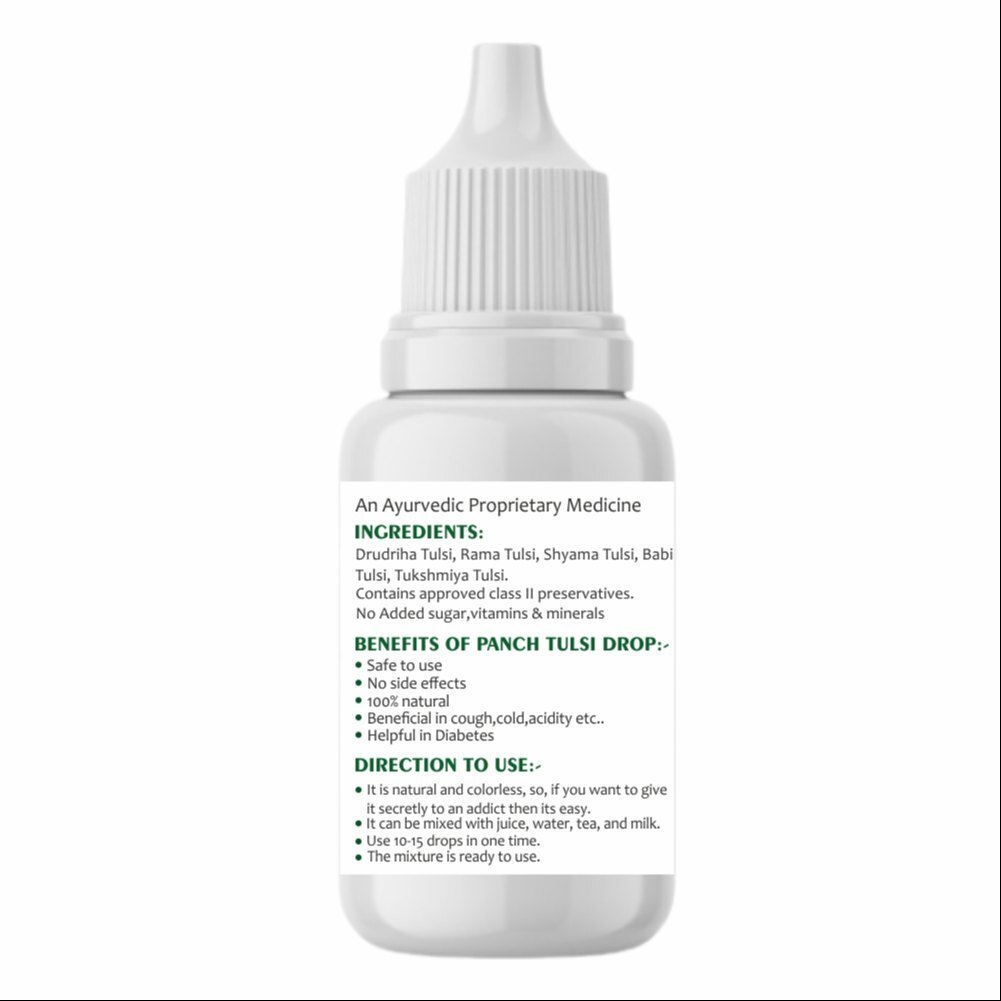 Herbal Panch Tulsi Drops