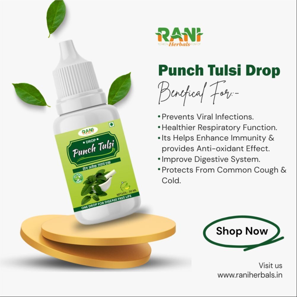 Herbal Panch Tulsi Drops