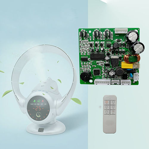 Dc Variable Frequency Bladeless Fan Pcb - Color: Green