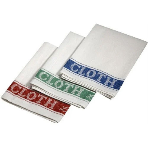 Glass Cleaning Cloth - Color: White