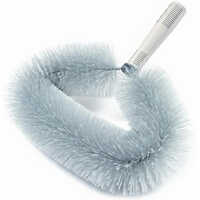 Cob Web Brush - Nylon Material, Gray Color | Manual Cleaning Tool For Effective Dust Removal