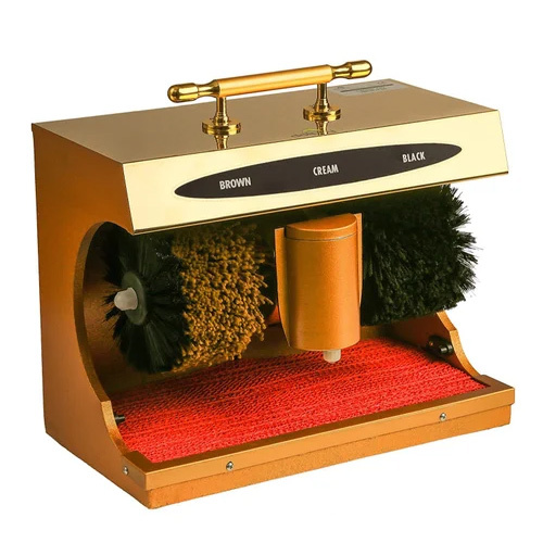 Golden Shoe Polish Machine
