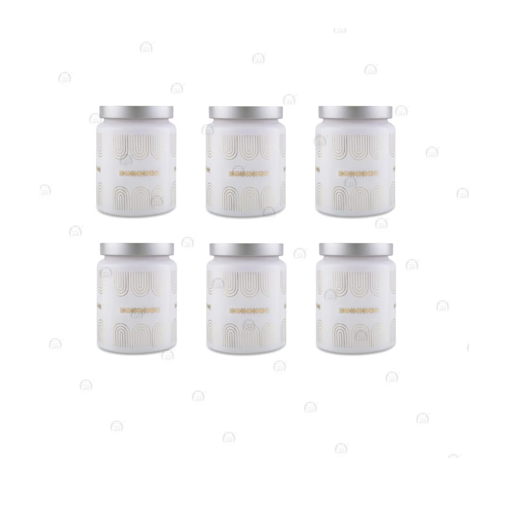 Croco Jar Round Shape Container 770 Ml - Plastic, Steel, Glass, 12 Piece Set For Dry Fruits Storage , Juice & Water With Screw Type Caps
