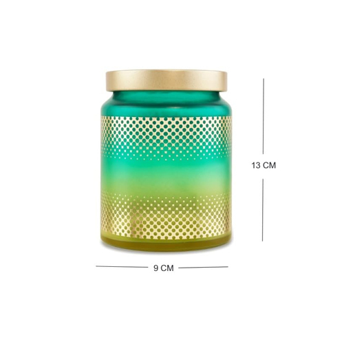 Croco Jar With Yellow Golden Cap - Color: Multicolor