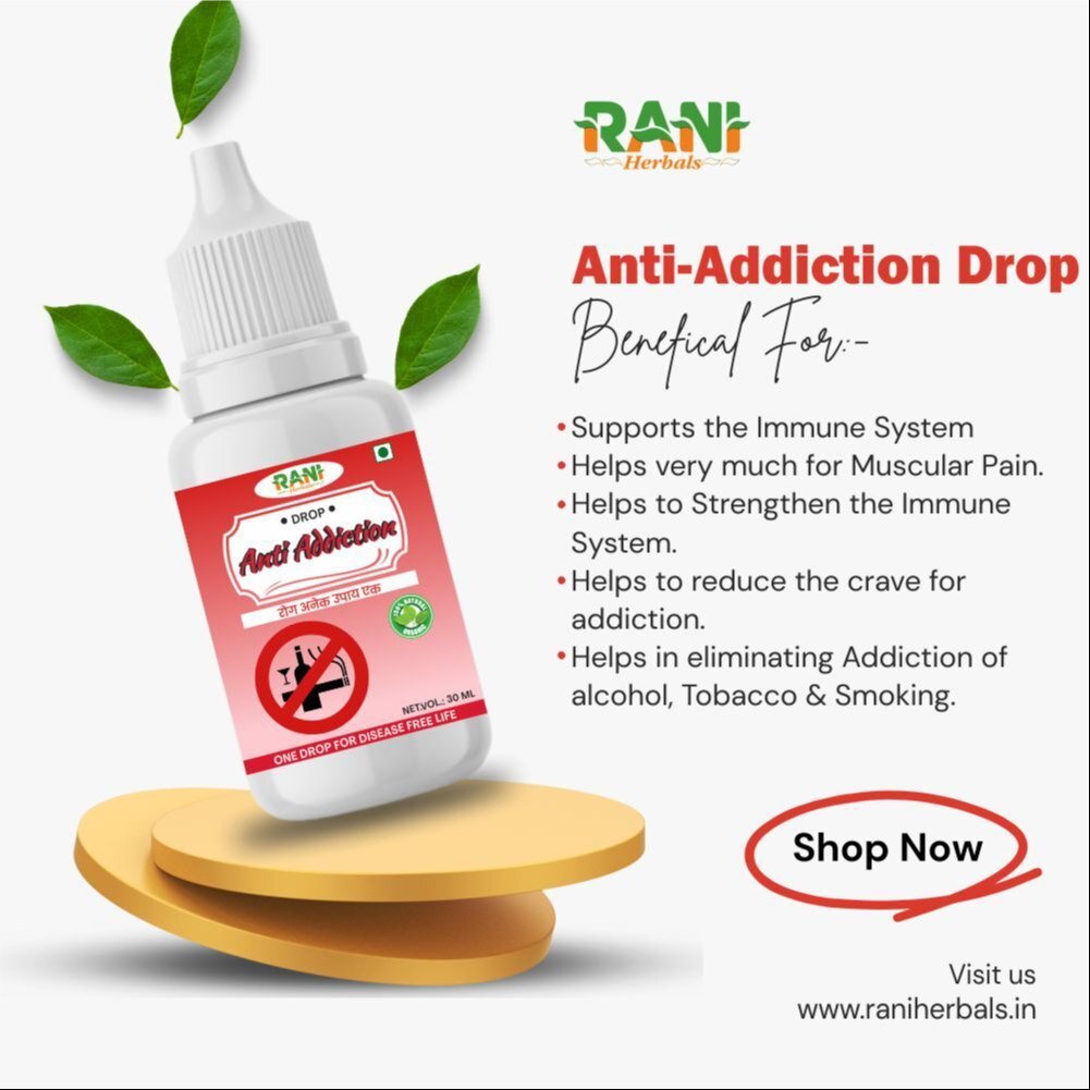 Herbal Anti Addiction Drop