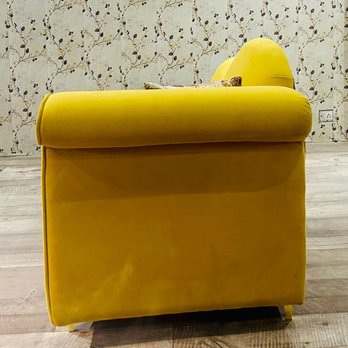 Modern Yellow Couch - Assembly: No Assembly Required