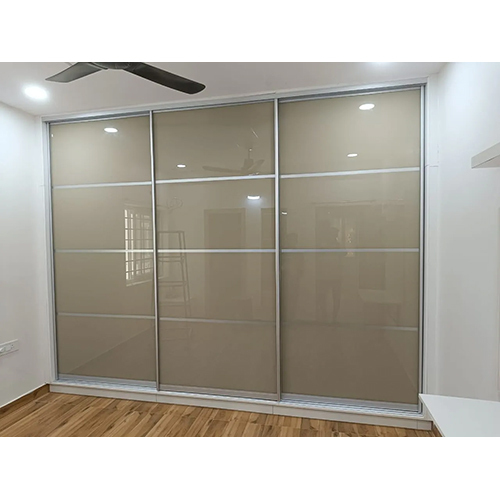 C Silver Profile With Lacquered Glass