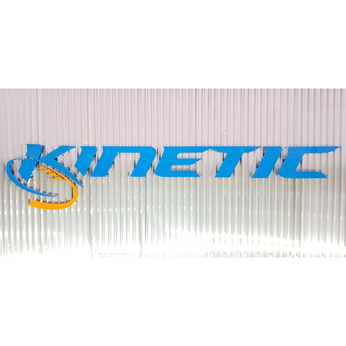 Steel Letter With Color Letter Signage - Body Material: Acrylic