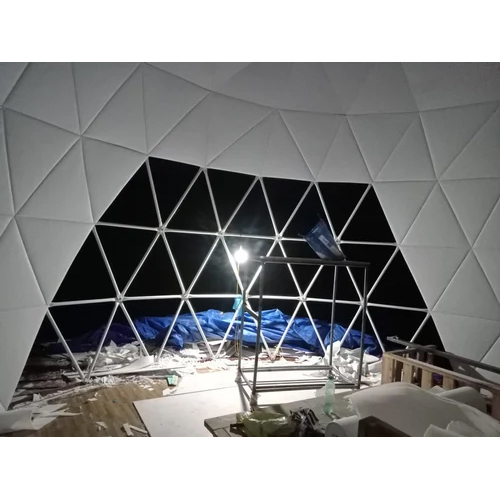 Dome Tensile Structure - Color: White