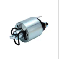 Solenoid Switch - High-quality Metal, 50 Hertz Frequency | Silver Finish, Electric Start For Industrial Applications