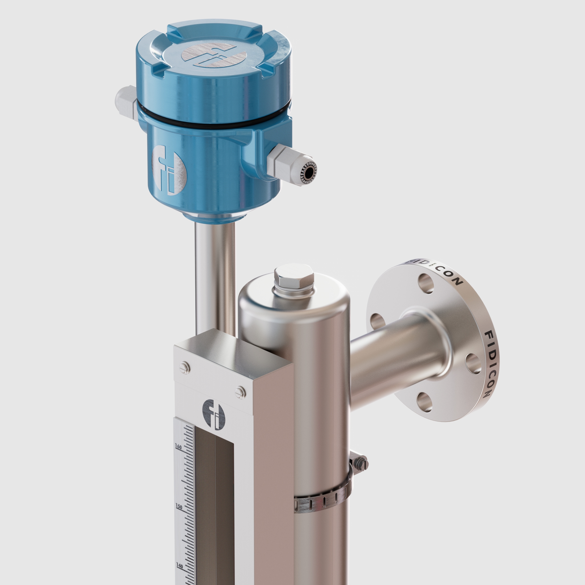 Side Mounted Magnetic Level Indicator With Transmitter - Accuracy: 1 Mg