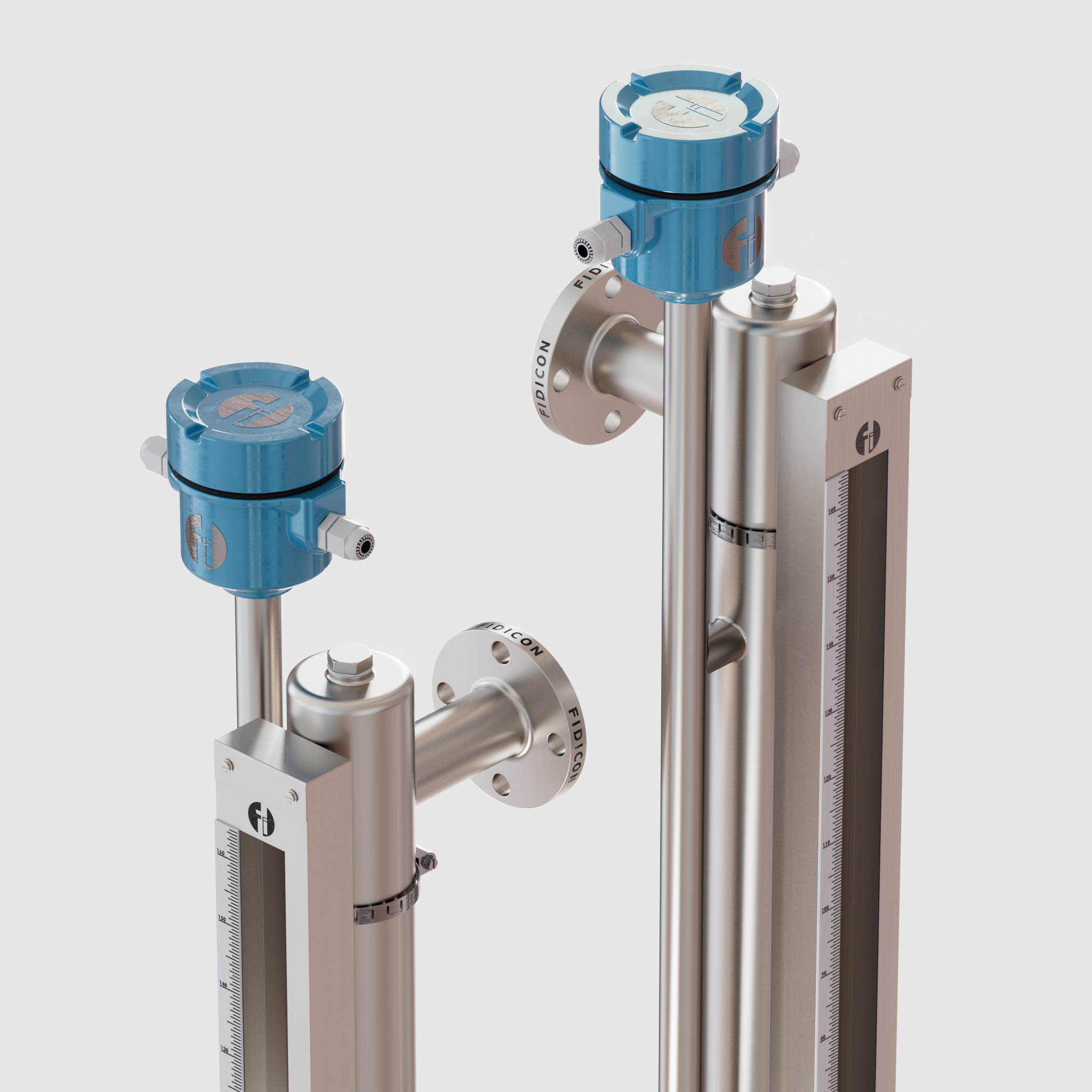 Side Mounted Magnetic Level Indicator With Transmitter - Accuracy: 1 Mg