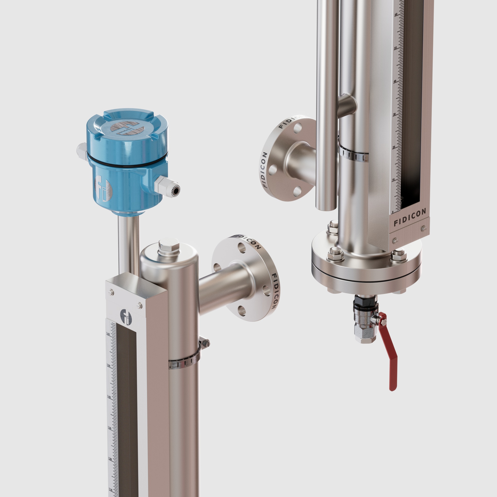 Side Mounted Magnetic Level Indicator With Transmitter - Accuracy: 1 Mg